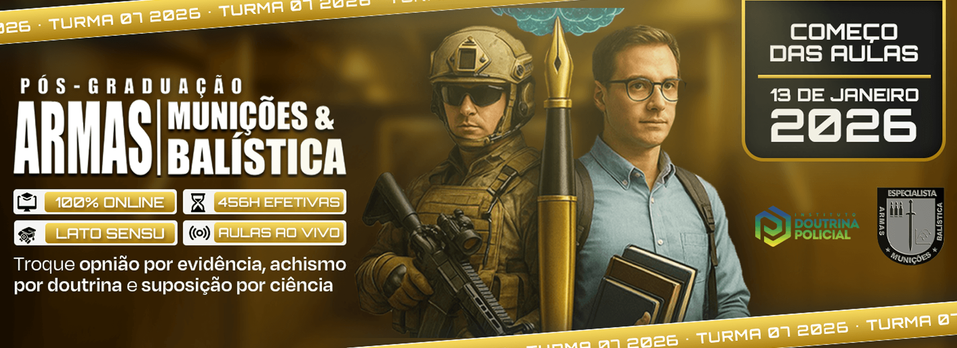 Pós-Graduação em Armas, Munições e Balística