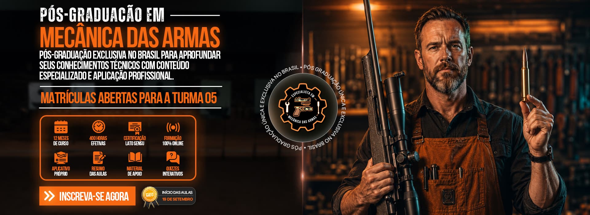 Pós-Graduação em Mecânica das Armas