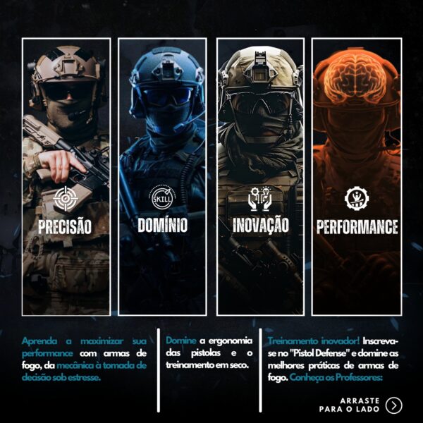 INSCRIÇÃO CURSO ONLINE PISTOL DEFENSE 2024 - Image 2