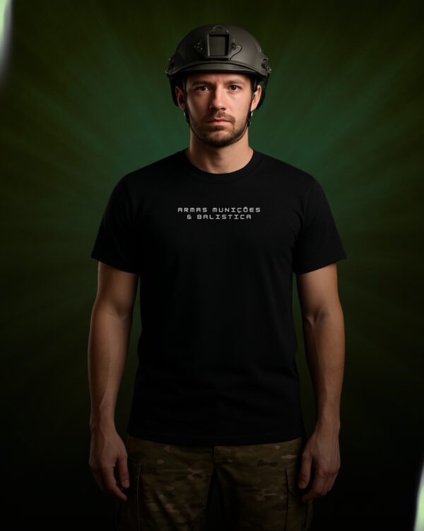 CAMISA PÓS ARMAS MUNIÇÕES E BALÍSTICA - Imagem 2