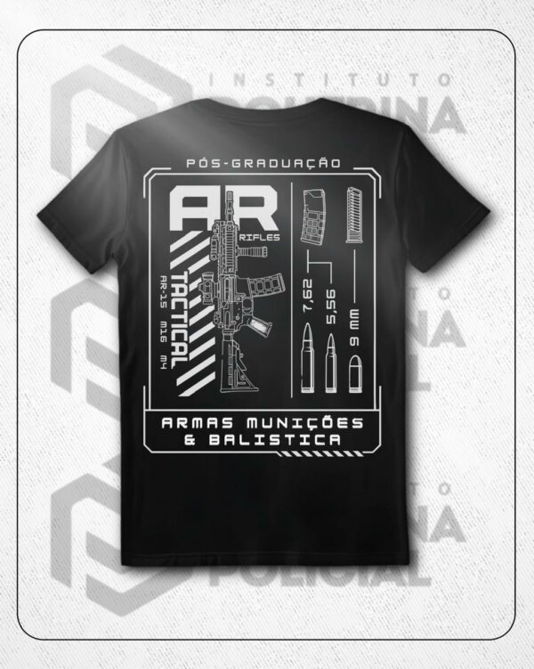 CAMISA PÓS ARMAS MUNIÇÕES E BALÍSTICA - Imagem 5