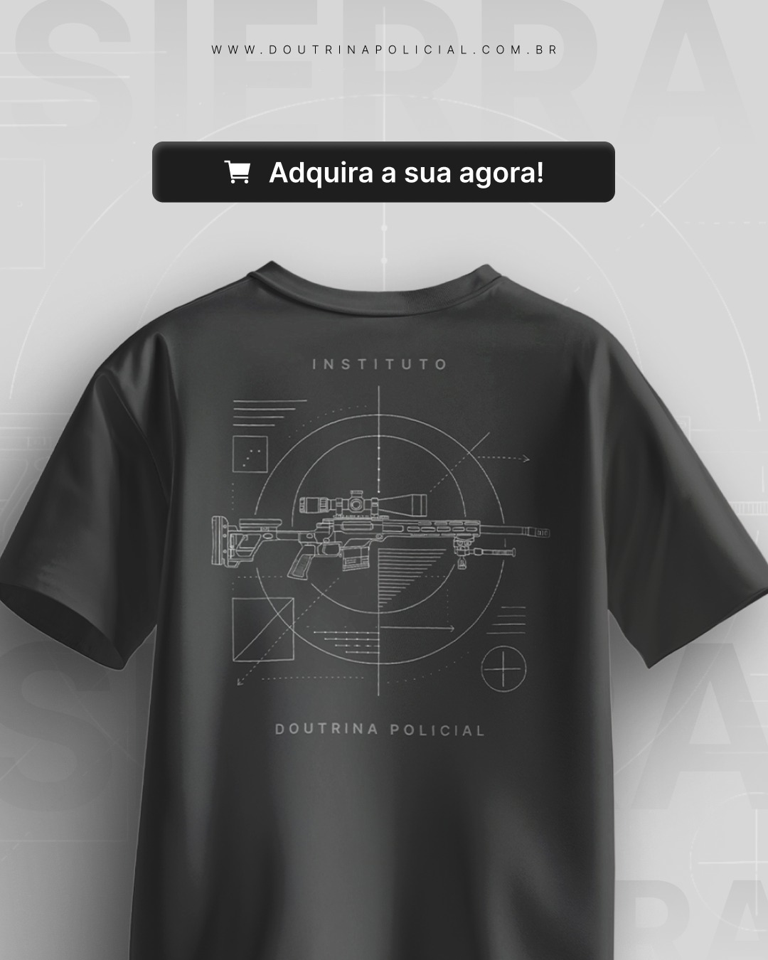 CAMISA INSTITUTO DOUTRINA POLICIAL - Imagem 2